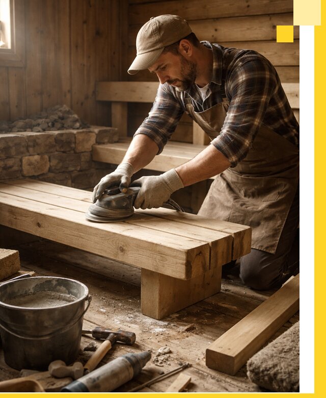 Ремонт бань под ключ в Владимире с гарантией качества и сроков