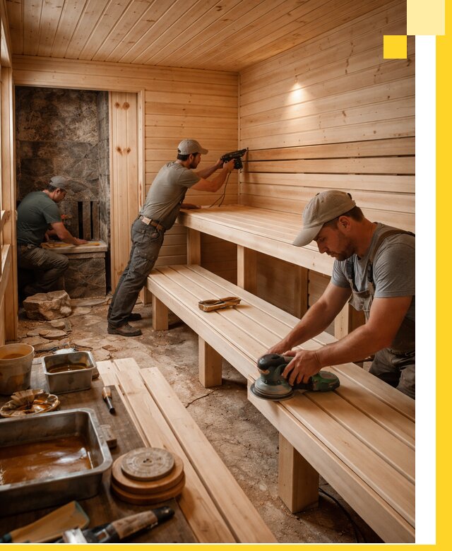 Профессиональная отделка бань в Владимире под ключ, с гарантией