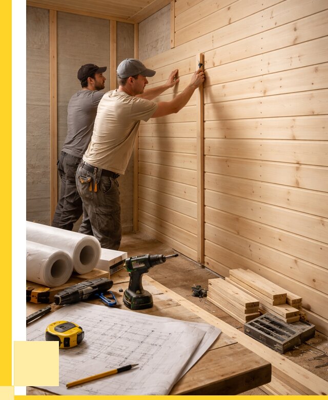 Обшивка бани вагонкой в Владимире от 1245 р., ЭриданВдм