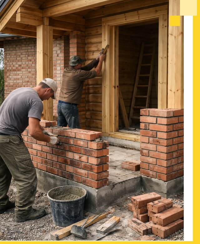 Строительство кирпичных бань под ключ в Владимире с гарантией качества