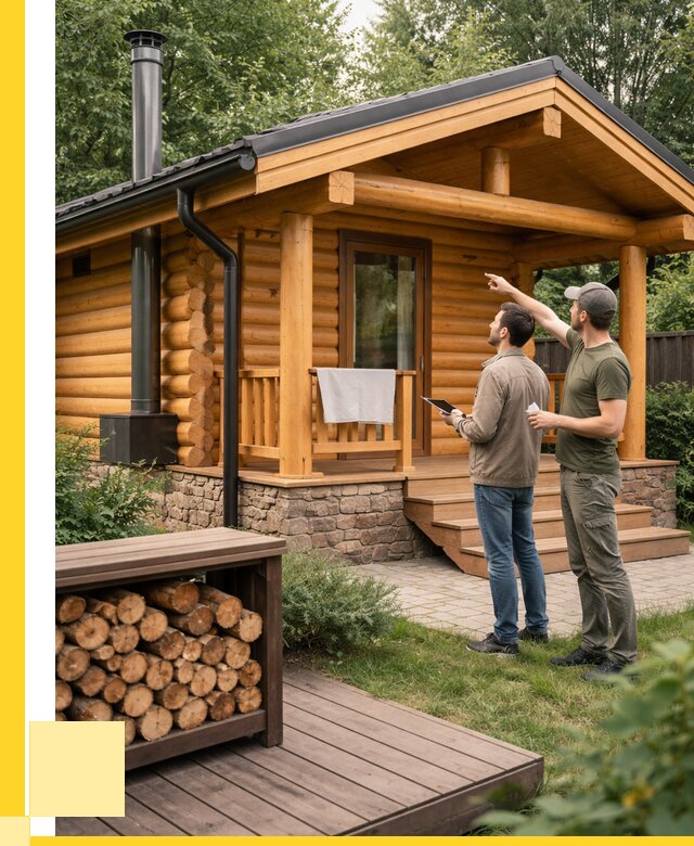 Бани для дачи под ключ в Владимире от 259375 р. | ЭриданВдм