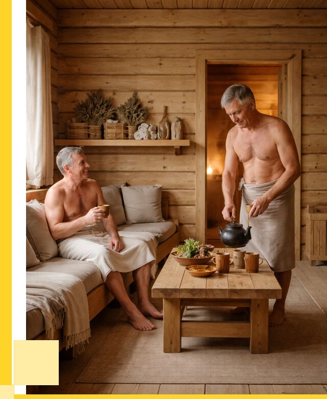 Бани с комнатой отдыха под ключ в Владимире от 466875 р. | ЭриданВдм