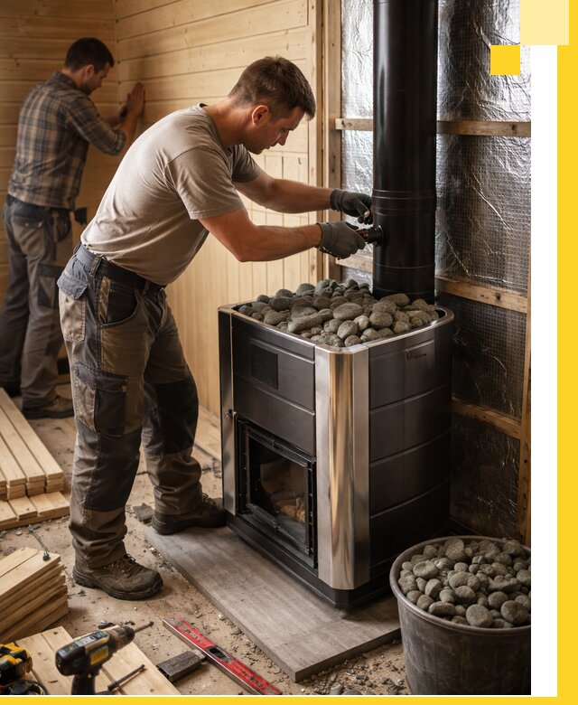 Проектирование и строительство парилок для бани в Владимире под ключ