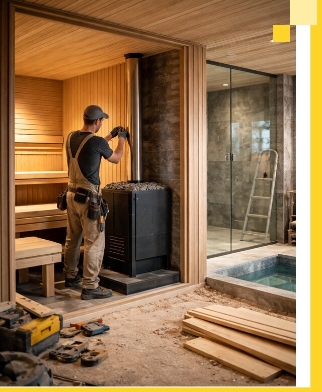 Полное строительство банных комплексов под ключ в Владимире