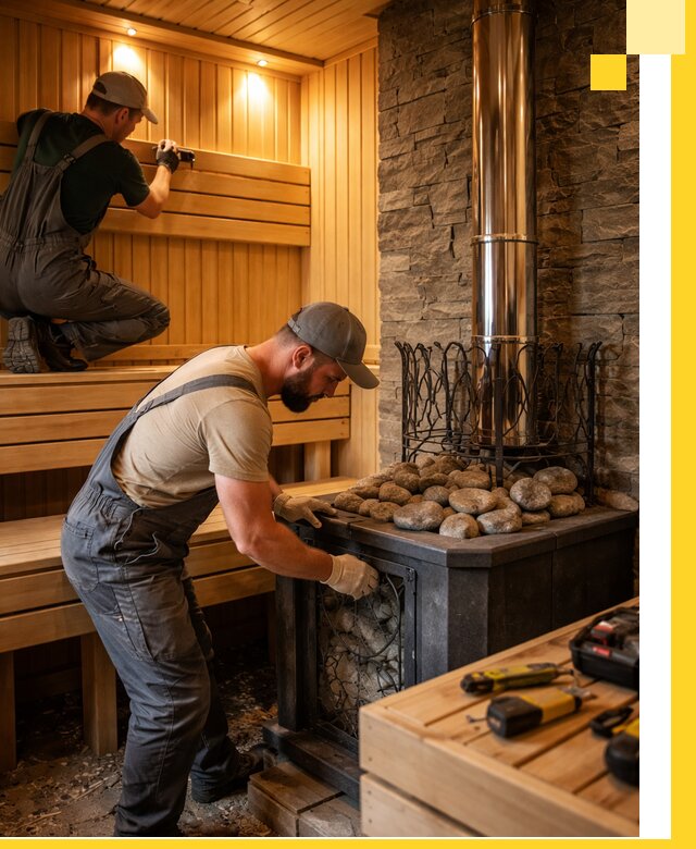 Комплексный дизайн бань, саун и зон отдыха в Владимире