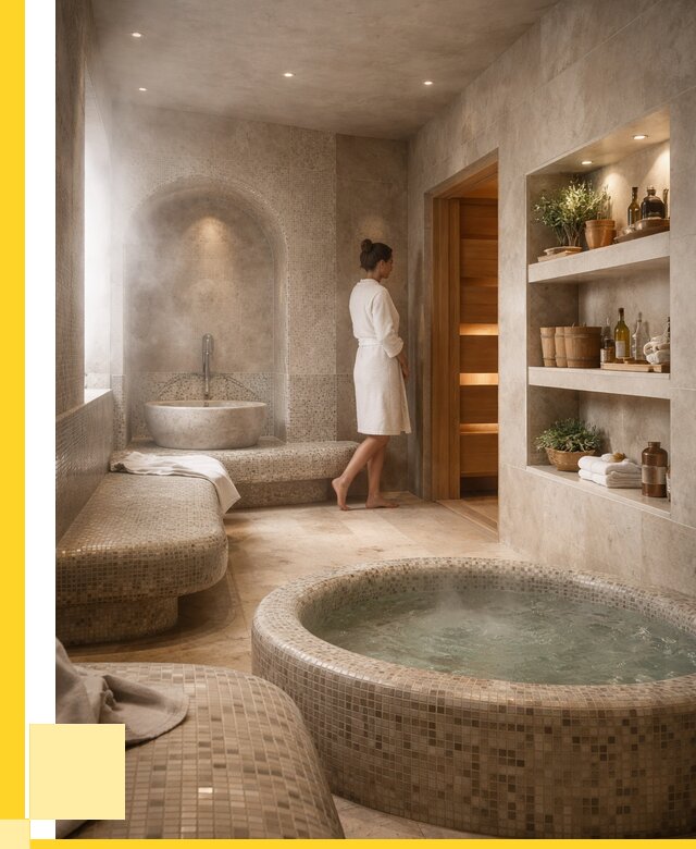 Строительство бани с хамамом в Владимире от 778125 р. | ЭриданВдм