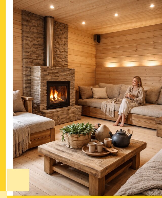 Проект бани с комнатой отдыха в Владимире от 36313 р. | ЭриданВдм