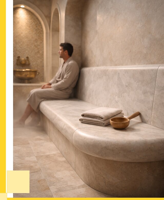 Сиденья для хамама в Владимире под ключ от 12450 р. | ЭриданВдм