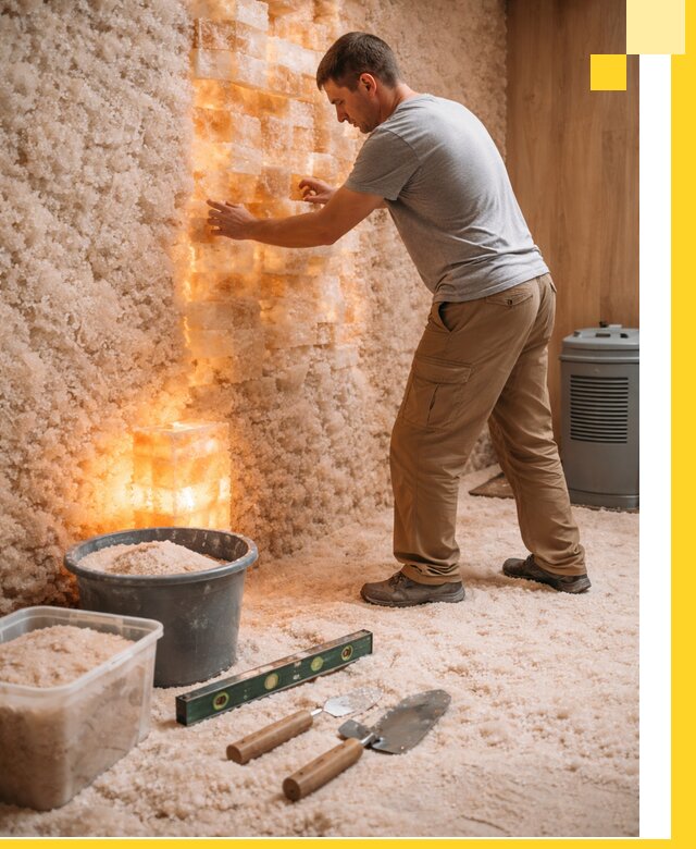 Проектирование и монтаж соляных комнат в Владимире под ключ